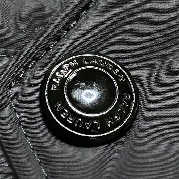 Polo Ralph Lauren Mens Triple Black Field Jacket size Large New with Tags (b) - Picture 10 of 14